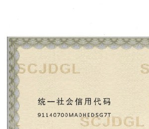 营业执照